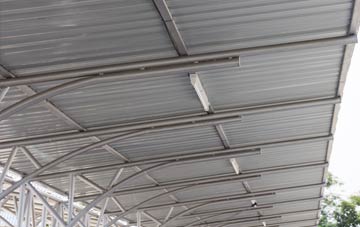 installing Hobbles Green metal roofing